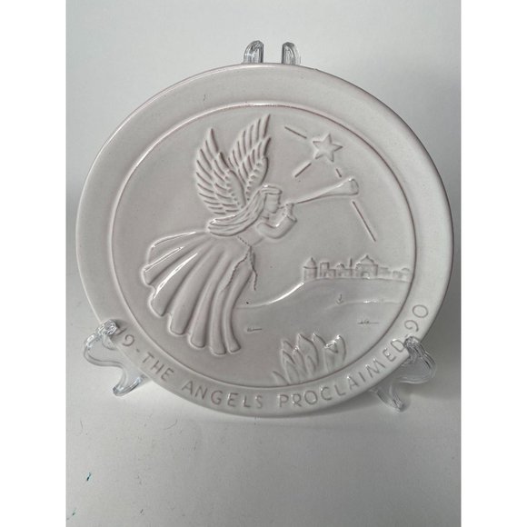 Frankoma XMas Plate 1990 - Picture 1 of 12